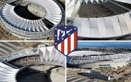 Sân mới của Atletico dần hình thành, 6 tuần nữa hoàn tất