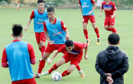 U22 Việt Nam tập bài El Rondo của Barcelona