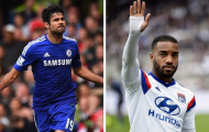Để mất Lacazette, Atletico quyết tái hợp Costa