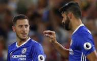 Diego Costa đã chia tay đồng đội ở Chelsea