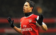 Samir Nasri thời còn khoác áo Arsenal