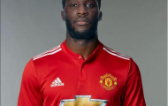 Lukaku mặc áo Man Utd, xuất hiện trên trang cá nhân của Neville