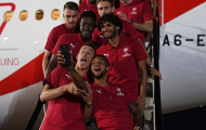 Giroud, Lacazette cùng toàn đội Arsenal hớn hở trên đường đến Úc