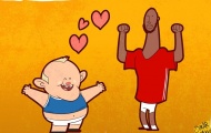 Biếm họa: Rooney và Lukaku đổi áo để cả hai cùng hạnh phúc