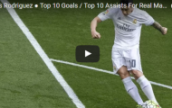Nhìn lại 10 đường kiến tạo đỉnh nhất của James cho Real Madrid