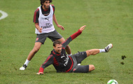 Arsenal tập buổi thứ hai trước trận gặp Sydney FC