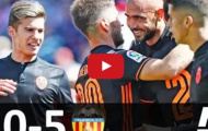 Highlights: Lausanne 0-5 Valencia (giao hữu)