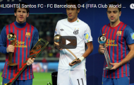 Trận cầu kinh điển: Barca 4-0 Santos (CK FIFA Club World Cup)