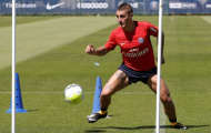 Sau bao sóng gió, Verratti lại tươi cười tập luyện cùng PSG