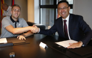 Deulofeu 'tươi rói' trong ngày trở lại Barcelona