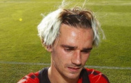 Hội quân cùng Atletico Madrid, Griezmann trình làng mái tóc 'cực dị'