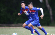 Quang Hải nổi bật giữa dàn sao U22 Việt Nam trong bài đối kháng