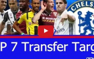 Top 7 mục tiêu chuyển nhượng của Chelsea mùa Hè 2017