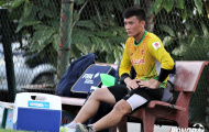 Thêm một thủ môn U22 Việt Nam gặp chấn thương