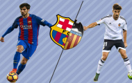 So sánh Andre Gomes trong màu áo Valencia và Barcelona