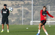 Trình làng tóc mới, Griezmann tập hăng say trên đất Mỹ