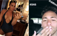 Đá Bruna, Neymar thả thính 'danh ca' Demi Lovato
