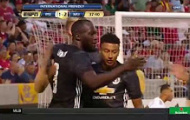 Bàn thắng đầu tiên của Romelu Lukaku trong màu áo Man Utd
