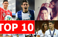 Top 10 bí mật thú vị về James Rodriguez