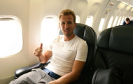 Harry Kane rạng rỡ cùng Tottenham bay sang Mỹ du đấu