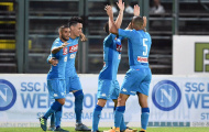Thăng hoa 10 phút cuối, Napoli vượt qua đội bóng Serie B