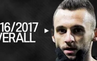 Marcelo Brozovic chơi rất hay trong mùa 2016/17