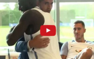 Ngày đầu của Alvaro Morata ở Cobham