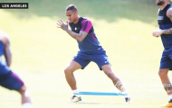 Man City hội quân, Danilo miệt mài tập luyện cùng đồng đội