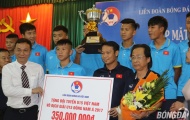 U15 Việt Nam được thưởng lớn trong ngày được vinh danh