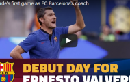 Valverde căng thẳng tột độ trong trận đầu chỉ đạo Barca