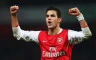 Cesc Fabregas thời còn khoác áo Arsenal