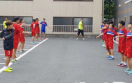 ĐT Futsal nữ Việt Nam có buổi tập đầu tiên trên đất Nhật