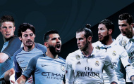 10h35 ngày 27/07, Man City vs Real Madrid: Kền kền trắng đại chiến Đại bàng xanh