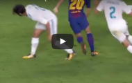 Sergi Roberto đá thay vai trò Iniesta trong trận gặp Real