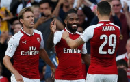 Lacazette nổ súng, Arsenal nghẹt thở vô địch Emirates Cup