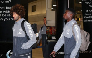 Dàn sao Man United trở lại Anh, Fellaini phải băng ngón chân