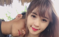 Cầu thủ U20 Việt Nam công khai bạn gái mới xinh như hotgirl