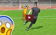Nghiên cứu kỹ thuật sút phạt của Roberto Carlos