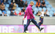 Pep Guardiola tâng bóng điêu luyện trong buổi tập của Man City
