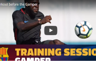 Buổi tập cuối cùng của Barca trước cúp Gamper