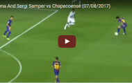 Alena và Samper, 2 tài năng trẻ Barca thể hiện ra sao trước Chapecoense?