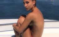 Bồ cũ El Shaarawy như mời gọi với đồ nội y