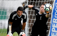Hồi phục chấn thương, Szczesny tranh thủ biểu diễn trước mặt Buffon 