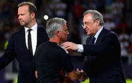 Real hả hê bên chiếc Siêu cúp châu Âu, Mourinho được chủ tịch Perez an ủi