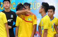 VCK U15 Quốc gia Thái Sơn Bắc: Cầu thủ SLNA khóc nức nở nhìn Viettel vào bán kết