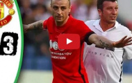 Highlights: Huyền thoại Man Utd 3-3 Luis Figo và các ngôi sao