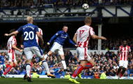 Rooney sắm vai người hùng, Everton giành trọn 3 điểm trước Stoke City