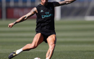 Ramos căng đùi tập sút, quyết ghi bàn vào lưới Barca