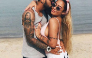 Em gái Neymar tình tứ cùng 'sao xịt' Inter bên bờ biển