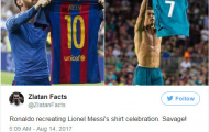 Ronaldo khoe áo 'phản đòn' Messi, fan Real nói gì?